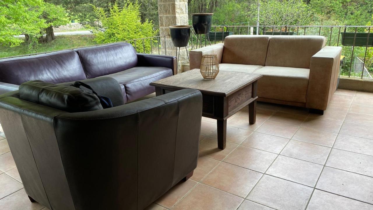 Mas Le Corbery Apartment Largentiere Bagian luar foto
